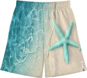 Boys Athletic Shorts Size 7-15 Boys' Casual Shorts with Pockets Elastic Waist Summer Kids Bottom for Sports Homewear