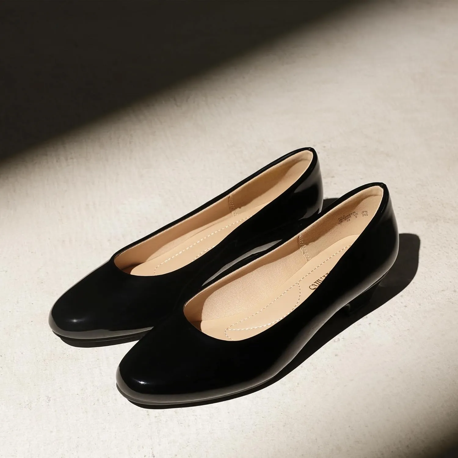 DREAM PAIRS Women's Closed Toe Dress Pumps Shoes