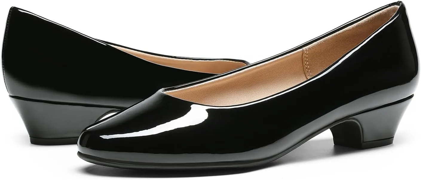 DREAM PAIRS Women's Closed Toe Dress Pumps Shoes