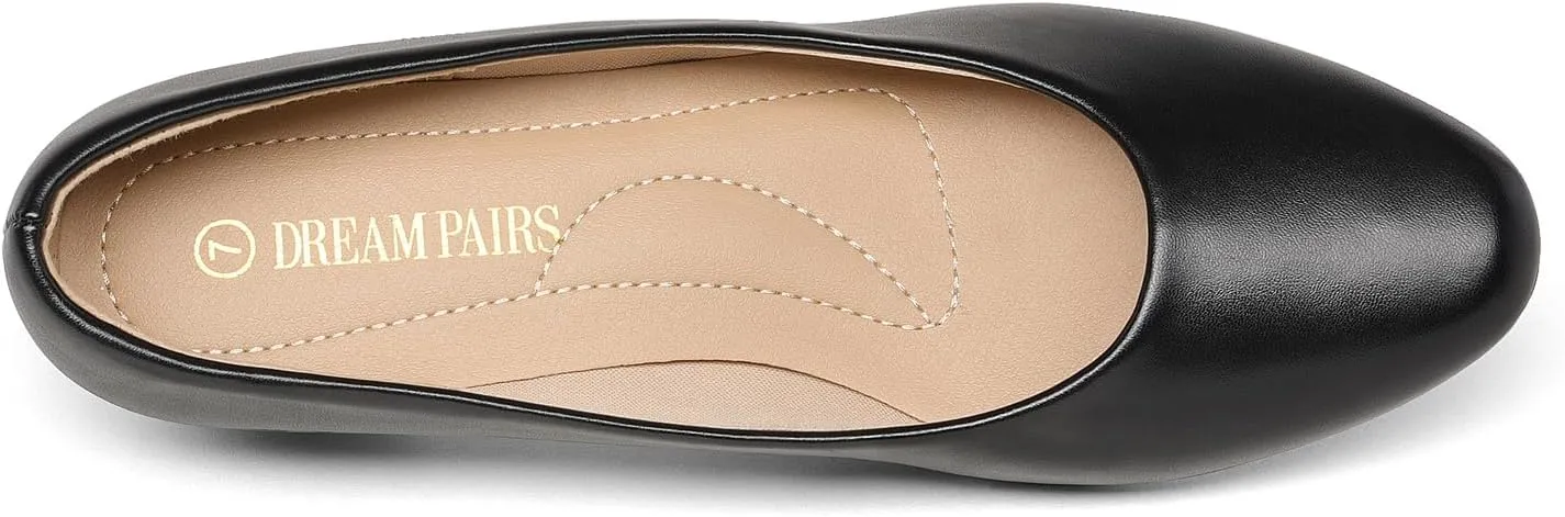 DREAM PAIRS Women's Closed Toe Dress Pumps Shoes