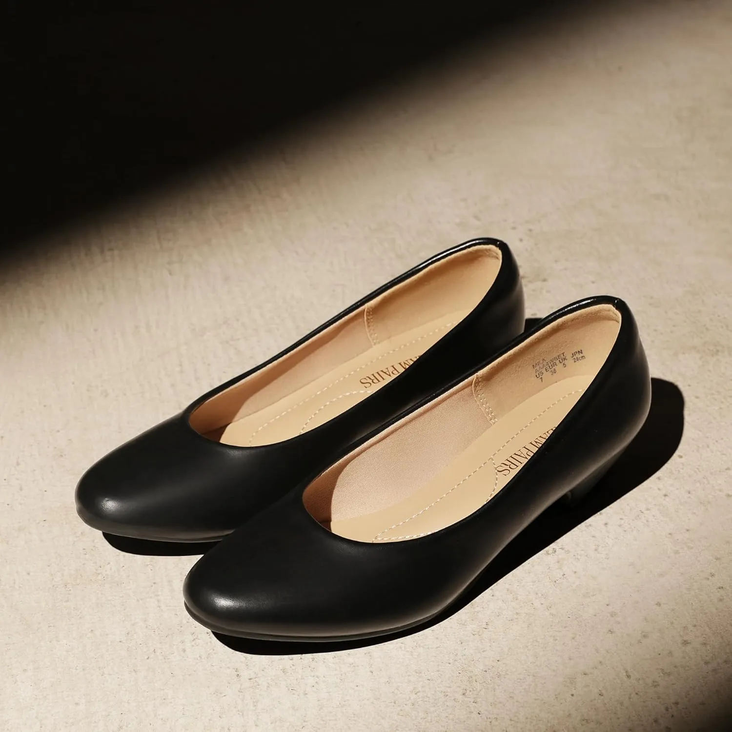 DREAM PAIRS Women's Closed Toe Dress Pumps Shoes