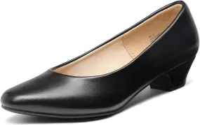 DREAM PAIRS Women's Closed Toe Dress Pumps Shoes