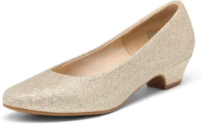 DREAM PAIRS Women's Closed Toe Dress Pumps Shoes