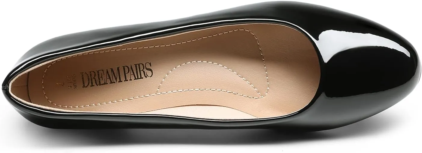 DREAM PAIRS Women's Closed Toe Dress Pumps Shoes