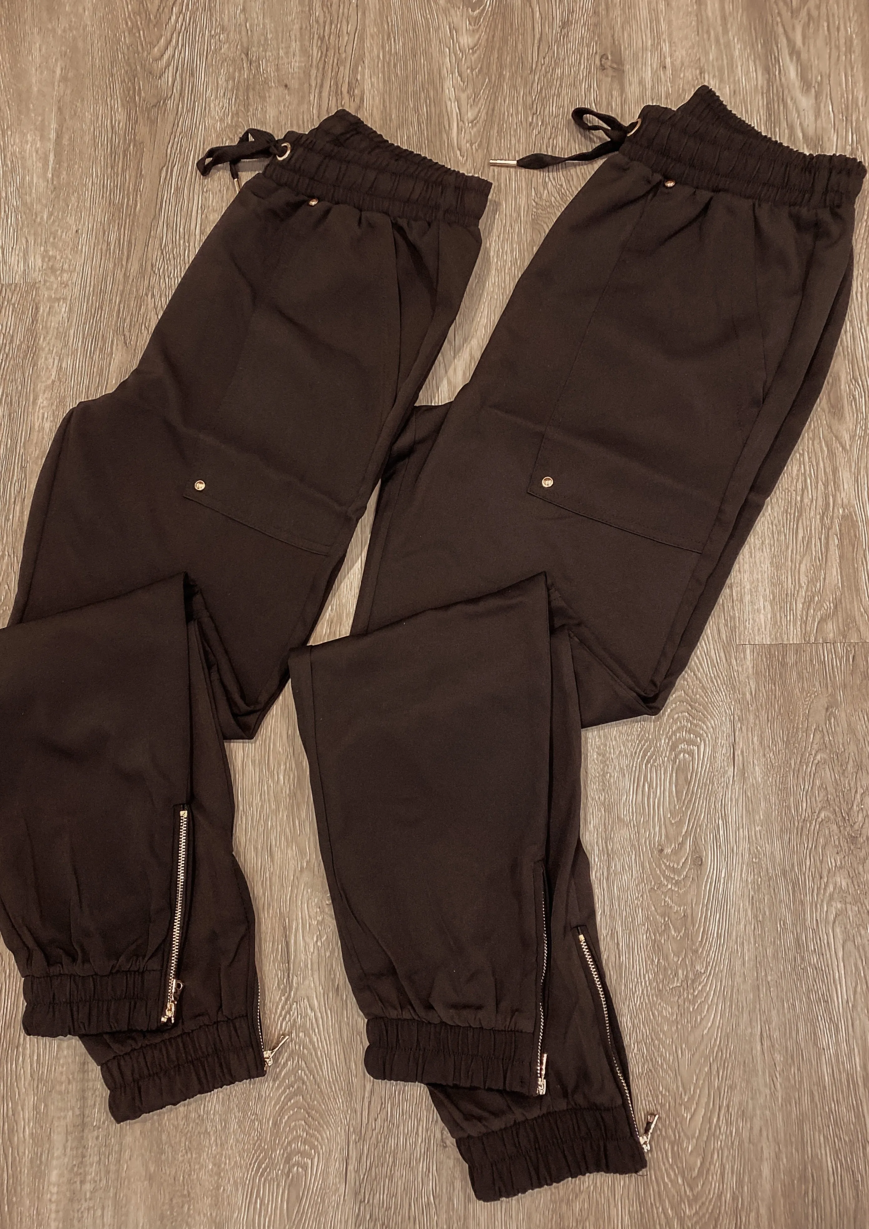 Evie Black Joggers