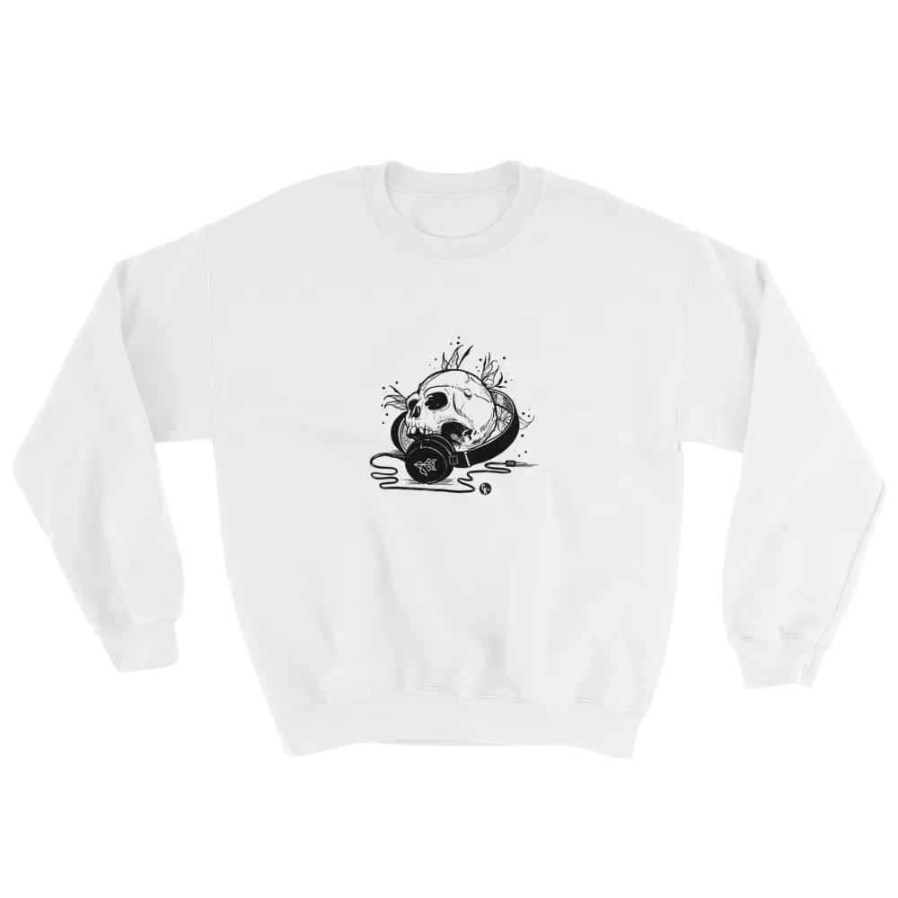 Headphone Skull Sweatshirt