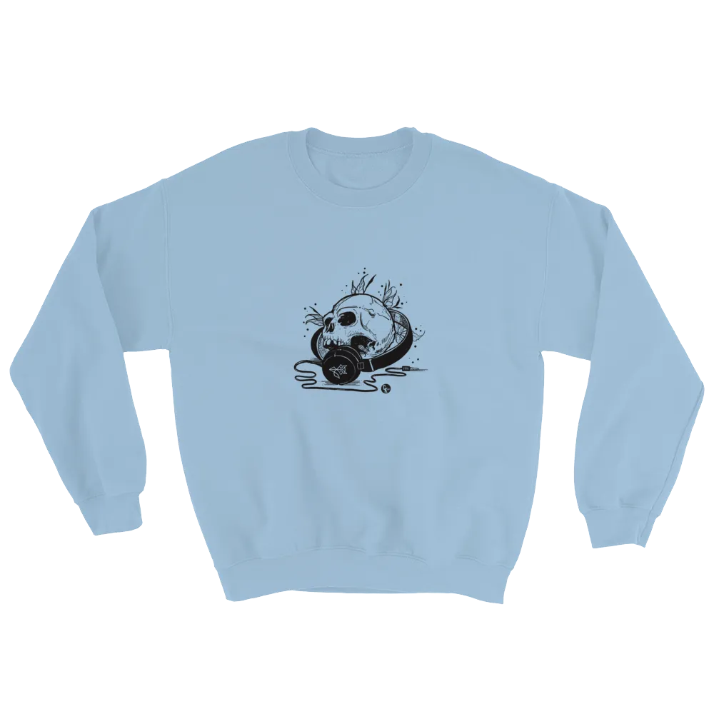Headphone Skull Sweatshirt