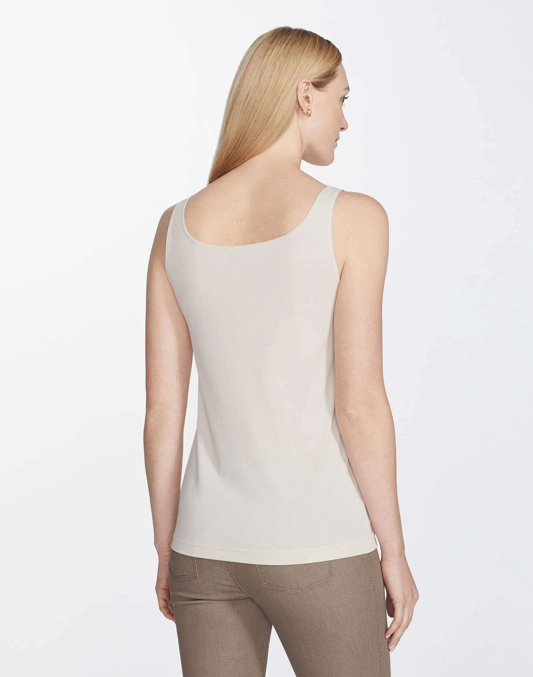 Lightweight Cotton Rib Modern Tank