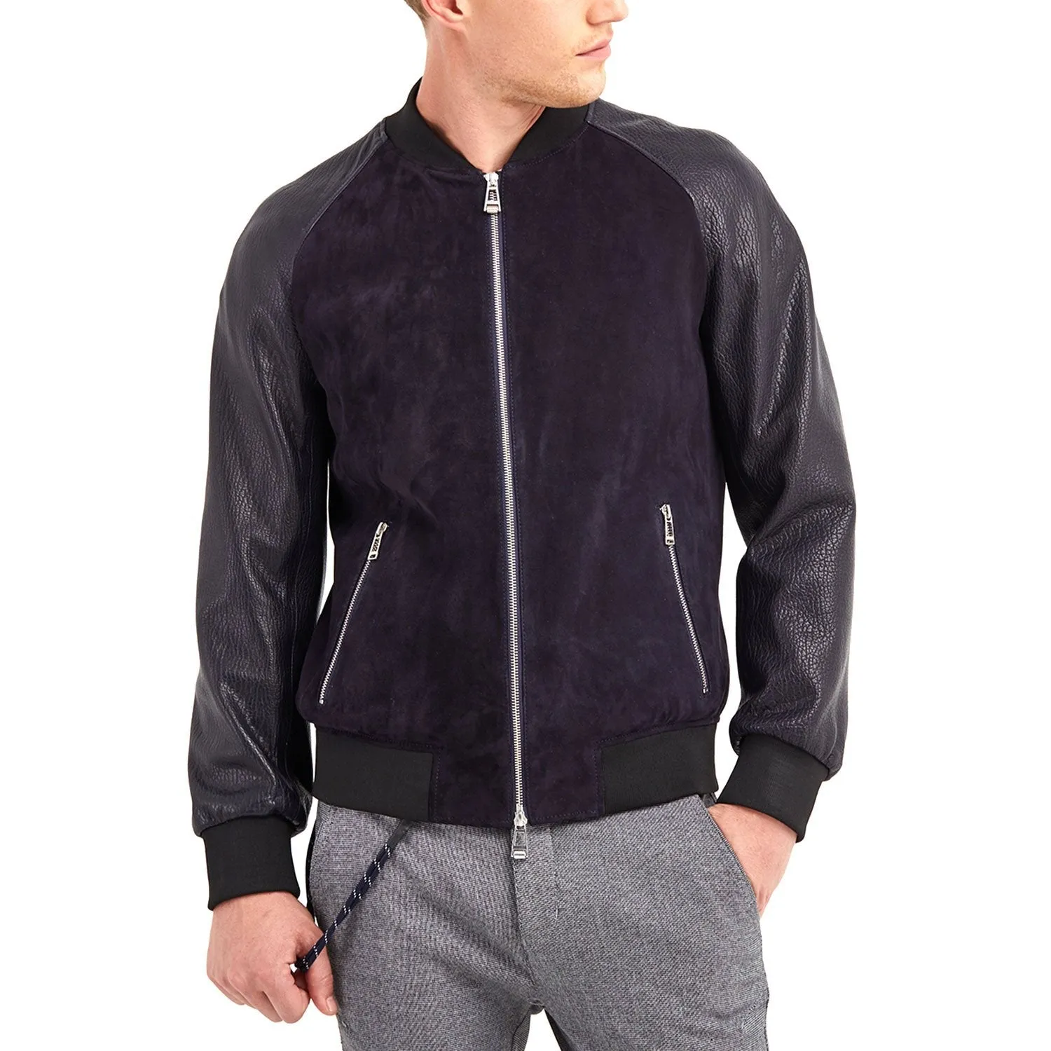 Newline Fashion Lewis Blouson Leather Jacket