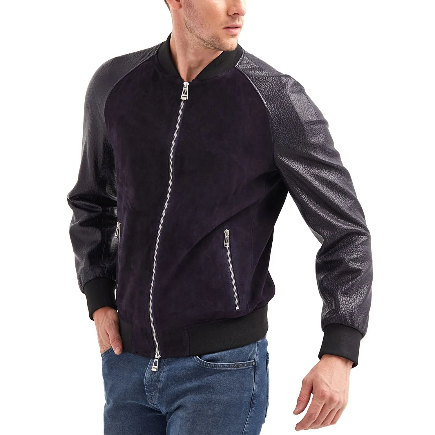 Newline Fashion Lewis Blouson Leather Jacket