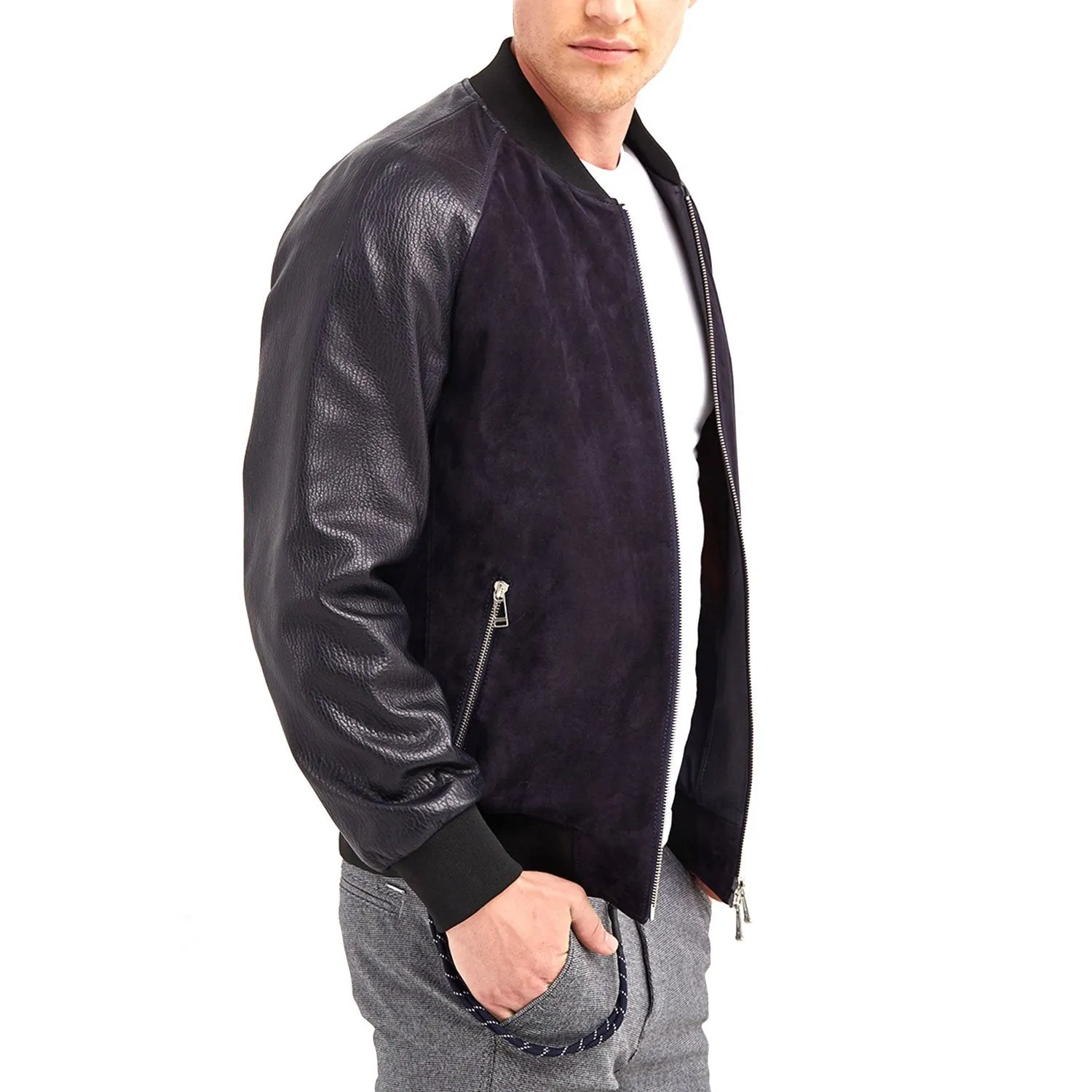 Newline Fashion Lewis Blouson Leather Jacket