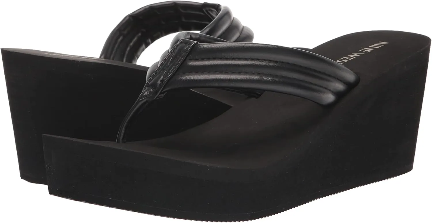 Nine West Women's Spins Wedge Sandal