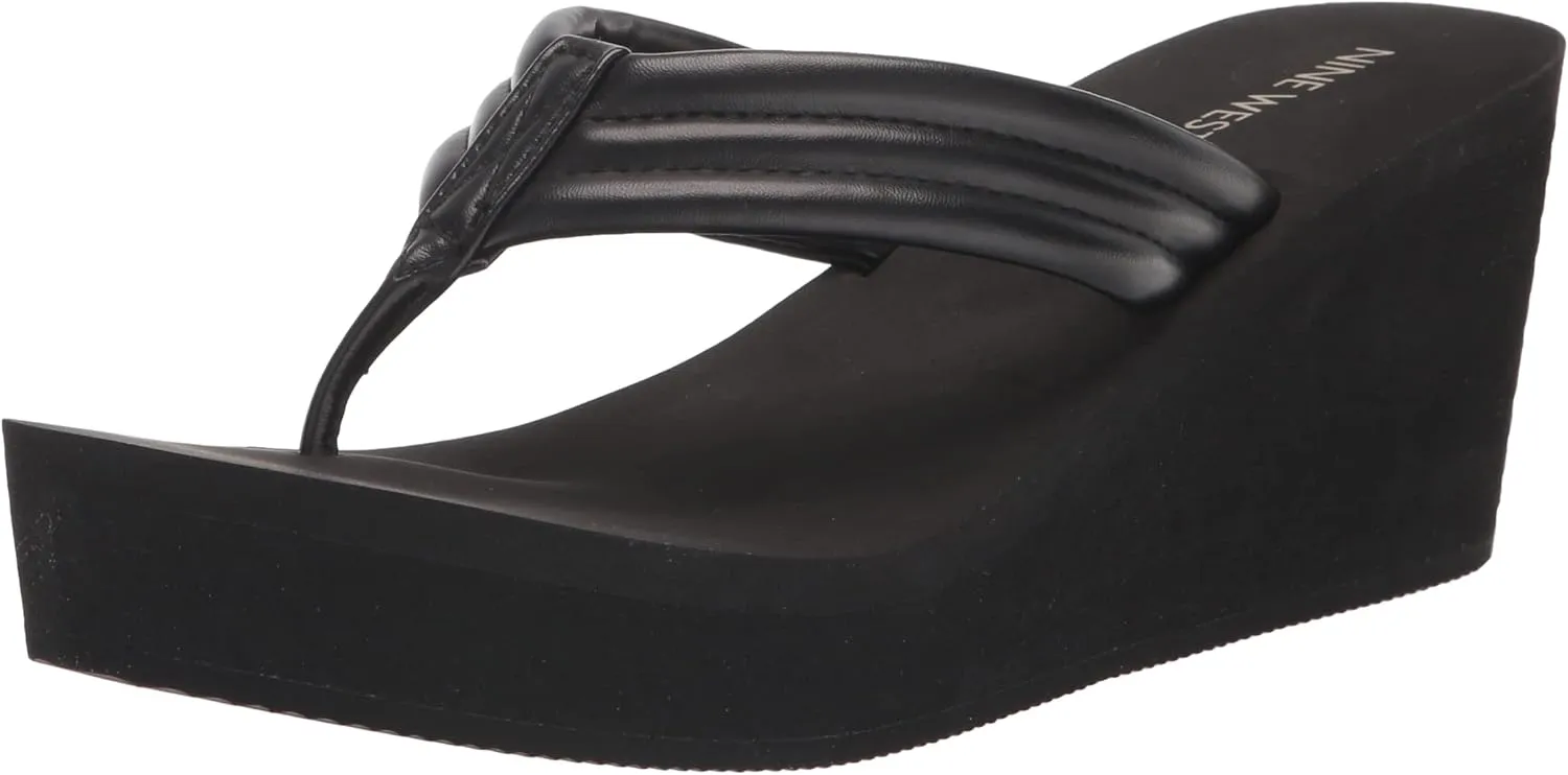 Nine West Women's Spins Wedge Sandal