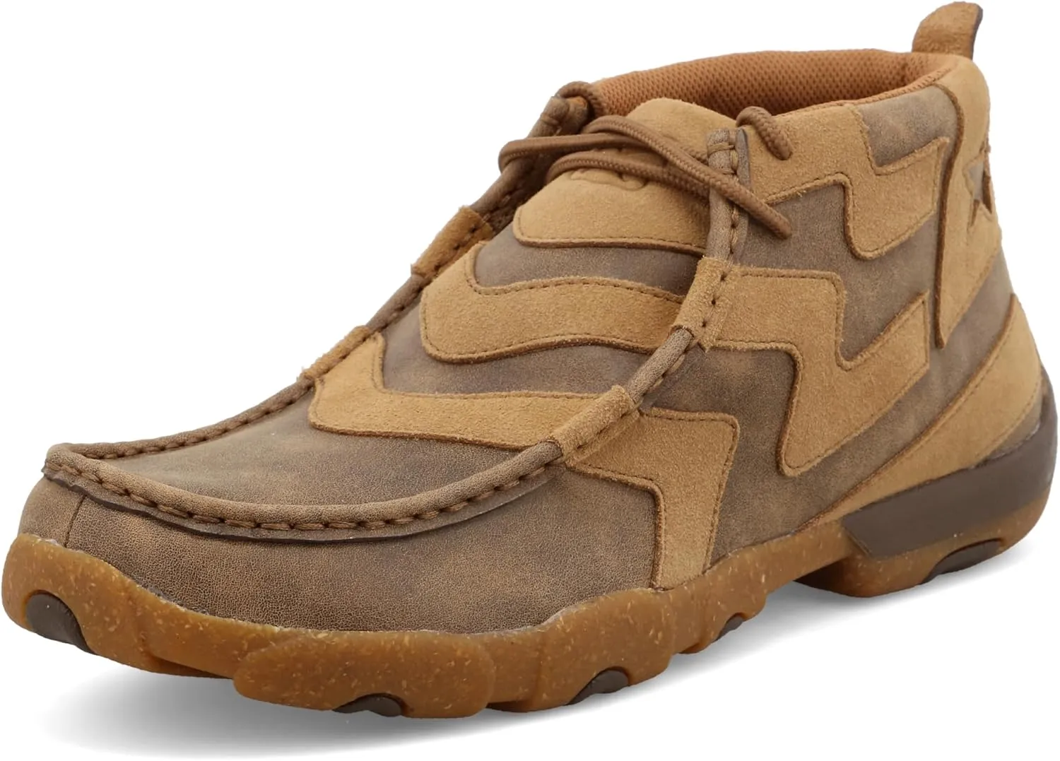 Twisted X Men's Chukka Driving Moc, Moc Toe with CellSole, Bomber & Bomber, 14 W