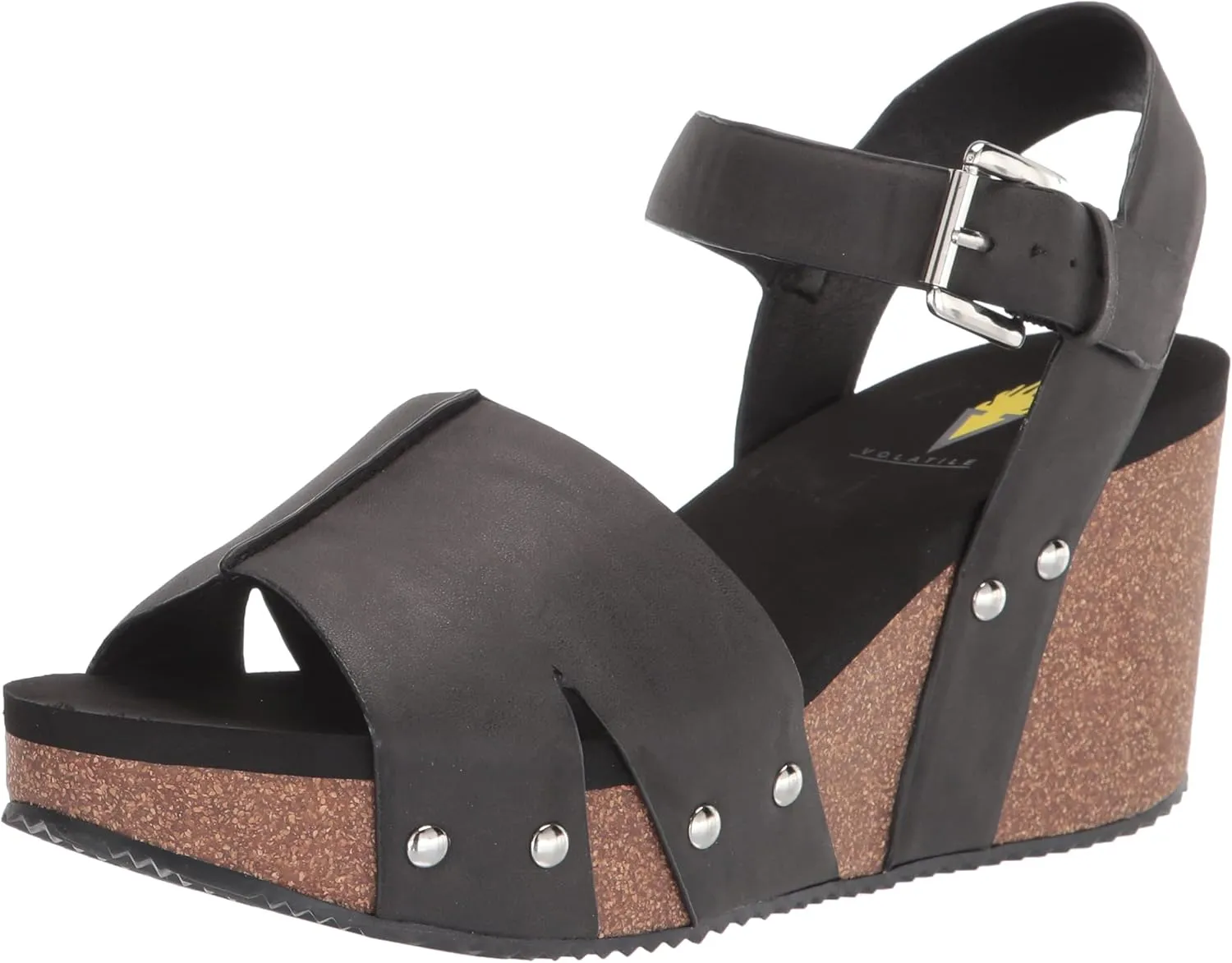 VOLATILE Women's Nekoma Ankle Strap Wedge Sandal
