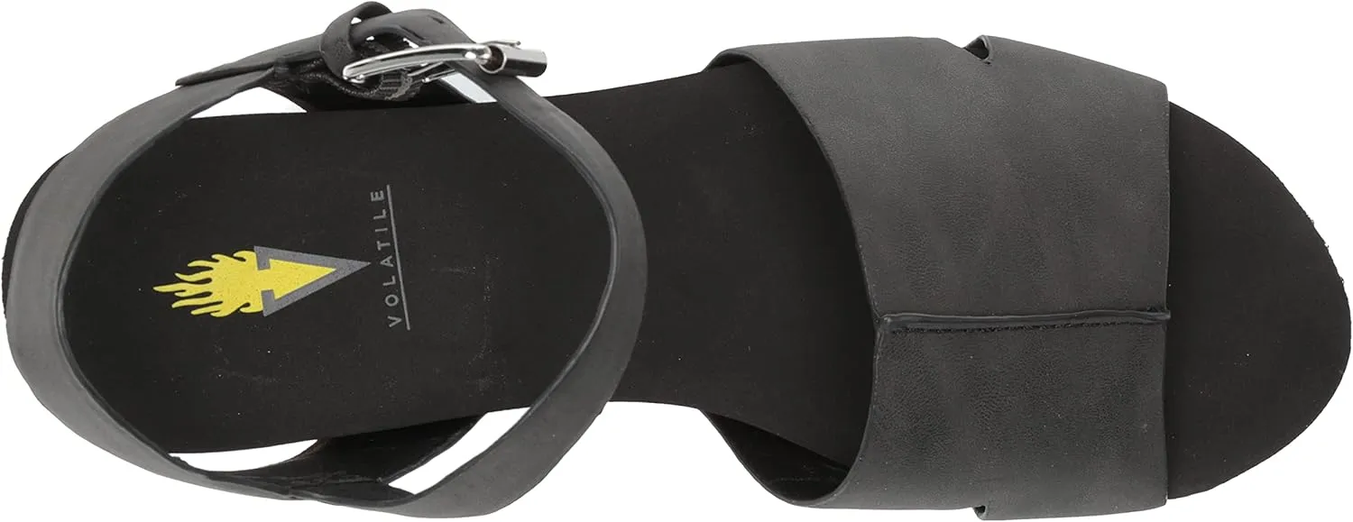 VOLATILE Women's Nekoma Ankle Strap Wedge Sandal