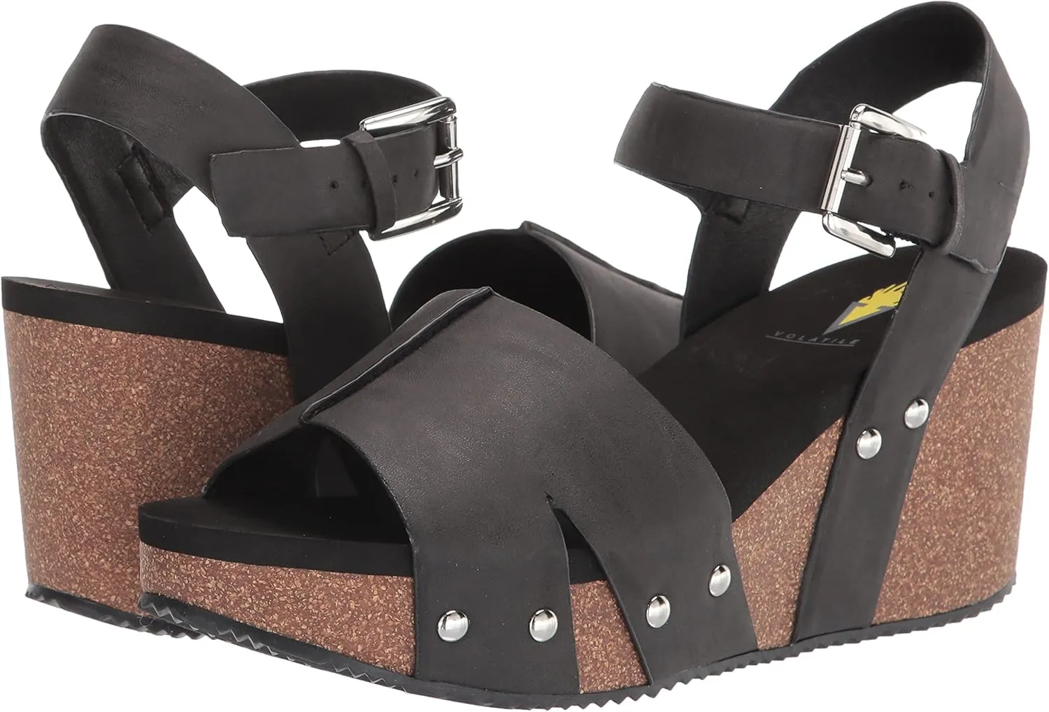 VOLATILE Women's Nekoma Ankle Strap Wedge Sandal