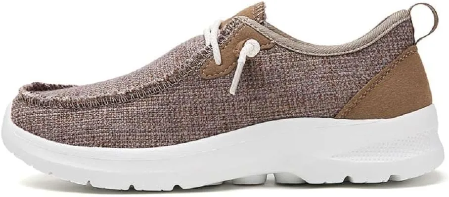 Women's Loafers Shoes Comfortable Round Toe Slip On Fashion Sneakers Breathable Lightweight Denim Walking Shoes Casual Driving Shoes for Women
